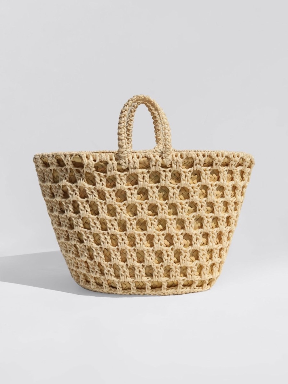 NWOT Brochu Walker Dune crochet Basket Tote Bag